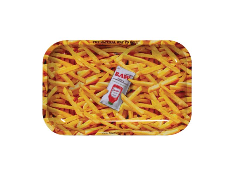 RAW Bandeja FRENCH FRIES Metal Rolling Tray Small